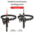 thumbnail image 7 of SIEYIO Waist Belt Rod Holder with Poles Inserter for Casting Reel Waist Wading Belt, 7 of 7