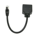 thumbnail image 2 of Cable adaptador de red Ethernet RJ45 LYUMO, extensión de 1 macho a 2 hembras, adaptador divisor LAN Ethernet RJ45 para redes CAT7, 2 of 8