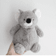 thumbnail image 3 of Lifelike Angora Rabbits Plush Toy Stuffed Animals Koala Pig Penguin Dog Dinosaur Baby Cuddly Plushie Dolls Baby Appease Toys, 3 of 5