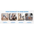 thumbnail image 5 of Womens Striped Workout Set Two Piece Yoga Sets Activewear Stripe Pattern Stretchy Soft Activewear Sets 2 Piece Summer Matching Set Doubel Layer Square Neck Gym Outfits Orange L, 5 of 9