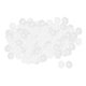 thumbnail image 1 of 1 par de sanitarias blancas no tejidas para auriculares, elásticas desechables, desodorizantes y lavables a prueba de gérmenes, para la Blanco L Sunnimix Funda para auriculares, 1 of 8
