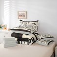 thumbnail image 6 of Manfei Cartoon Rv 7pcs Queen Bedding,Cute Camping Print Bedding Comforter Set Queen,Beige,Light Gray Reversible, 6 of 7