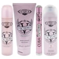 thumbnail image 2 of Cuba Victory by Cuba for Women - 4 Pc Gift Set 3.3oz EDP Spray, 1.17oz EDP Spray, 6.6oz Body Spray, 6.6oz Body Lotion, 2 of 4