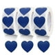 thumbnail image 1 of 1500 Labels Roll Blue Heart Stickers 1 Inch Heart Coding Shape Paper Labels For Valentine's Day Wedd, 1 of 4