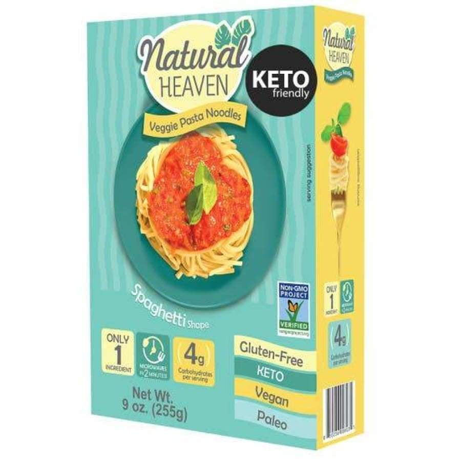Veggie Pasta Hearts of Palm Noodles by Natural Heaven Spaghetti Size