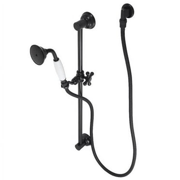 Kingston Brass KAK3520W0 Made to Match Hand Shower Combo with Slide Bar, Matte Black