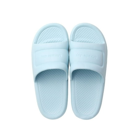 

Daeful Unisex Adults Solid Color Slippers Mules Summer Breathable Floor Indoor Shoes