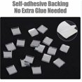 thumbnail image 3 of Azulejos de mosaico de espejo Accesorio decorativo de bricolaje autoadhesivo, Mini azulejos de espejo de vidrio cuadrados autoadhesivos 5x5 mm (5 metros) Plata, 3 of 5