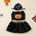 thumbnail image 7 of GASTROPOD Dog Halloween Costumes,Whimsical Large Dog Halloween Costumes,Polyester Horned Pumpkin Skirt Set Small Dog Halloween Costumes,Style3,S, 7 of 7