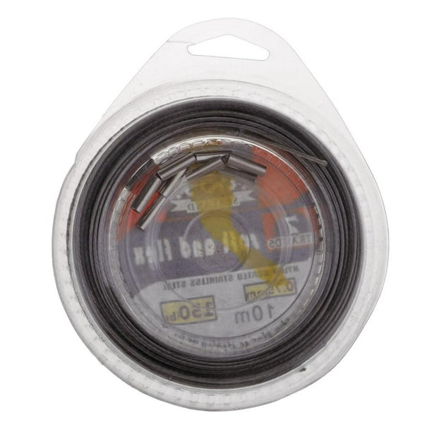 Fishing Line Wire Leader Nylon Coated Stainless Steel Trace Leader Wire