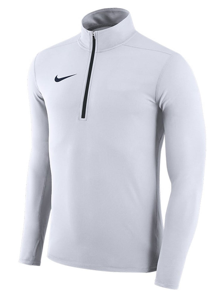 Nike - NEW Men's Nike Dri-Fit 1/4 Zip Pullover Long Sleeve Shirt White ...