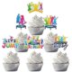thumbnail image 1 of Decoraciones para Cupcakes LECAKTO 18 Piezas Fiesta de Salto y Trampolín, 1 of 6