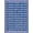 Blue White, Pattern 2, variant on Design&I 8'x10' Washable Area Rug Herringbone Vintage Faded Interlocking Geometric Boho Washed Flowing Dynamic for Dining Room, Large Office, Lounge, Snag-Free