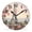Eiffel Tower, variant on Non-Ticking Silent Clock Battery Operated Analog Clcok Round Wall Clocks Decorative for Living Room-The Horses Run and The Dust Flies Realistic Painting(14Inch)