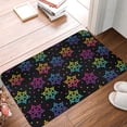 thumbnail image 4 of Goofa 16"x24" Inches Rainbow Snowflake Doormats for Outdoor Entrance - Non-Slip Welcome Mat, Heavy Duty Door Mats Outdoor, Spring Doormat, 4 of 9