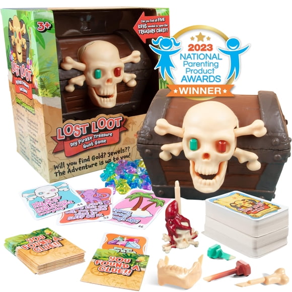 Juego de búsqueda del tesoro, botín perdido, hazlo tú mismo, búsqueda del tesoro con 150 cartas