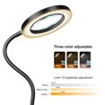 thumbnail image 2 of Labymos Lampe de Lecture à Clip LED Lampe de Bureau d'Apprentissage Couleur Luminosité Réglable Sans, 2 of 8