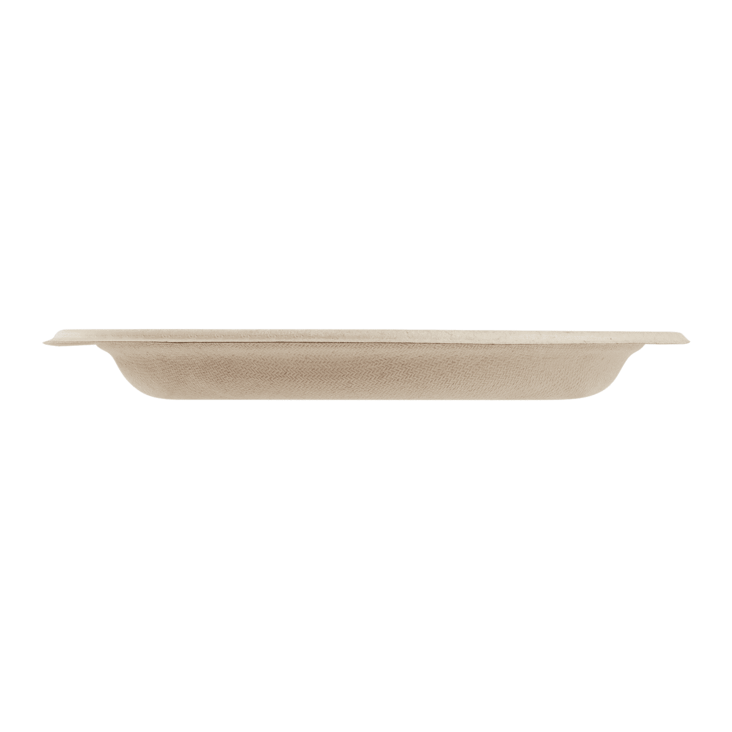 Karat Earth 6'' Paper Round Plates, Molded Fiber, Natural - 1,000 pcs