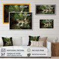 thumbnail image 4 of Designart "Waterfall In Dense Forest II" Landscape Mountains Canvas Print, 4 of 5