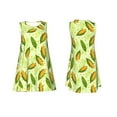 thumbnail image 7 of Pofeuu Fresh Corn Print Women's Sleeveless Dress, Loose Fit Summer Dress, Casual Tank Dress for Women, 7 of 7