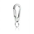 thumbnail image 2 of 5pcs Stainless Steel Spring Snap Quick Link Carabiner Clip Duty, Large Carabiner Clip for Pet Tag/ Collar, Cat/Dog Leash, Key ring and Harness, 2 of 3