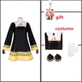 thumbnail image 2 of Anya Forger Cosplay Anime Spy X Family Anya Forger Cosplay disfraces para niños Halloween Ania Cosplay uniforme peluca Navidad, 2 of 5