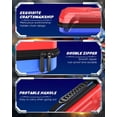 thumbnail image 3 of FYOUNG 3 in 1 Accessories Bundle for Playstation Portal, Carrying Case & Hard PC Clear Cover Set with Screen Protector, Protective Shell Portable Tra, 3 of 7
