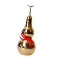 thumbnail image 3 of Calabaza de latón portátil, artesanías auspiciosas, estatua en forma de cucurbitáceas para inauguración de la casa, adorno de mesa 7cm Yinane calabaza de latón, 3 of 8