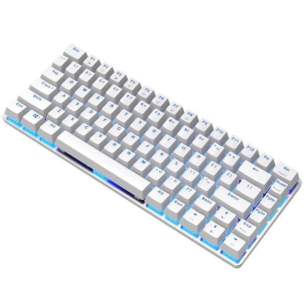 Negro Azul Teclado Mecánico AK33 Usb Interruptores Con Cable Gaming Retroiluminado para Teclado