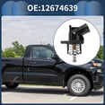 thumbnail image 3 of Conjunto de Carcasa de Termostato de Refrigerante del Motor Único Bargains No.12674639 para Chevrolet Silverado 1500 2014-2019 Plástico Negro Duradero, 3 of 7