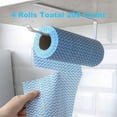 thumbnail image 5 of Disposable Dishwashing Cloth Roll, J Cloth, Reusable Cleaning Cloth Disposable 4 Roll Blue, 5 of 5