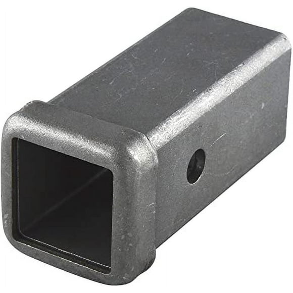 Toptow 64453 Trailer Hitch Receiver Tube 2-Inch X 6-Inch Length Combo Bar Weld On Raw Steel