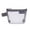 Gray, variant on TUOBARR Portable Mesh Storage Bag Nylon Three-dimensional Triangular Mesh Coin Purse Large-capacity Key Bag Card Case Coin Bag Transparent Storage Bag