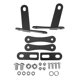 thumbnail image 2 of 2 Pcs Universal Motorcycle Polycarbonate Handguards Hand Protector Accessories Black, 2 of 4