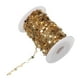thumbnail image 4 of Cadena de eslabones de estrella de 1 metro, cadena envuelta en alambre con cadena de cable de carrete para manualidades, pulseras, fiestas, collares, Dorado Macarena Cadenas de eslabones de estrella, 4 of 8