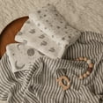 thumbnail image 4 of Gllquen Baby 4-Pack Muslin Swaddle Receiving Blankets for Newborn Infant Boys Girls 35"x40", Galaxy, 4 of 10