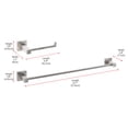 thumbnail image 2 of Isla 2-Piece Bathroom Hardware Set in Brushed Nickel, 2 of 2