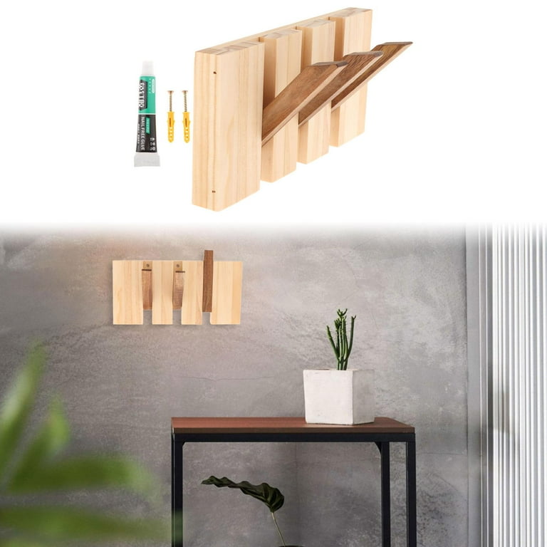 TISHITA Coat Hat Rack Wall Hooks for Hanging, Piano Keys Porch