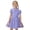Purple, variant on Girls Floral Dress Summer Outfits Party Sleeveless Gown Dress Kid Print Floral Children Clothes Dress for Little Girls 8-9 Years