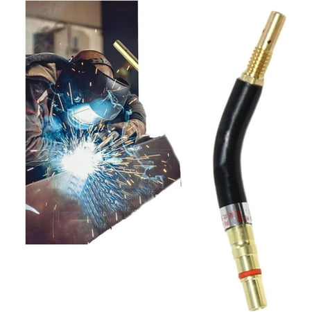 

QAQ-Welding Gun Bending Pipe Bending Rod Welding Gun Kit for Metal Welding Gun Pipe Bending Adapter Universal Welding Gun Accessories Bend Pipe and Rod (1Pcs)**