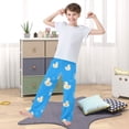 thumbnail image 5 of Duck Pattern Pajama Pants Soft Lightweight Lounge Pants Bottoms Sleep Pants Warm Comfy, 5 of 9