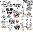 thumbnail image 2 of Abalorio compatible con pulsera Pandora, regalo de Halloween, Aoger, Disney 2023, aniversario, Dumbo, Simba, Baloo, Donald, Mickey, Minnie, calabaza, 100, 925, 2 of 4