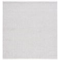 thumbnail image 2 of Safavieh Lotus Leila Solid Area Rug, Light Gray/Ivory, 6'7" x 6'7" Square, 2 of 11