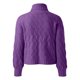 thumbnail image 3 of Gibobby Suéter para mujer, Suéter de cuello alto para mujer, de punto trenzado, de color sólido, de punto, para mujer(Morado,CH), 3 of 4