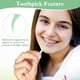 thumbnail image 4 of Hilo dental de ortodoncia de 300 unidades para aparatos ortopédicos con dispensador de hilo dental, hilo dental para dientes de niños y adultos, hilo dental para aparatos ortopédicos, púas de hilo den, 4 of 6