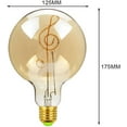 thumbnail image 3 of Edison Light Bulb,Decorative Light Bulbs with 4W E27 Vintage Edison Bulb Lighting for Home Festival Decorative, 3 of 6