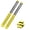 Yellow*2, variant on Generic Adjustable Intensity Badminton Swing Trainer with Racket Handle Grip