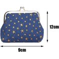 thumbnail image 2 of 4 Monedero con diseño de Estrella para Mujer, Bolso Vintage con Hebilla para Bolso, Bolso Cambiador para Mujer Kiss, 2 of 4