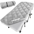 thumbnail image 7 of Bedding Cot Mattress Pad (Improved Thickness) Quilted Cot Pads for Camping, Sleeping Mattress Topper 30" X 75" for Camp/Rv Bunk/Narrow Twin Beds, 7 of 7