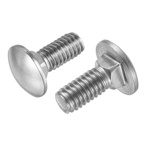 Unique Bargains 5/16-18x3/4' Carriage Bolt 304 Stainless Steel Polishing 20 Pack